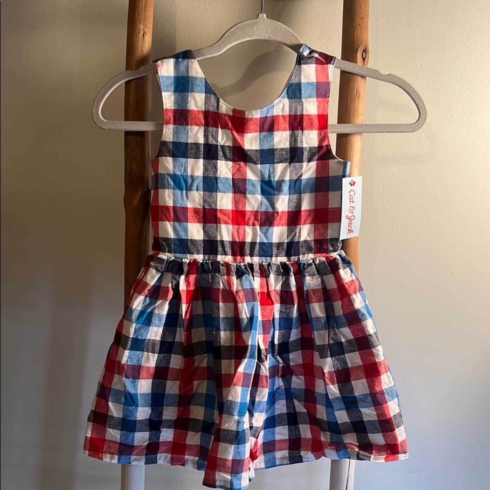 Colorful Checkered Dress
